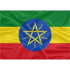 Etiópia - Tamanho: 4.05 x 5.78m